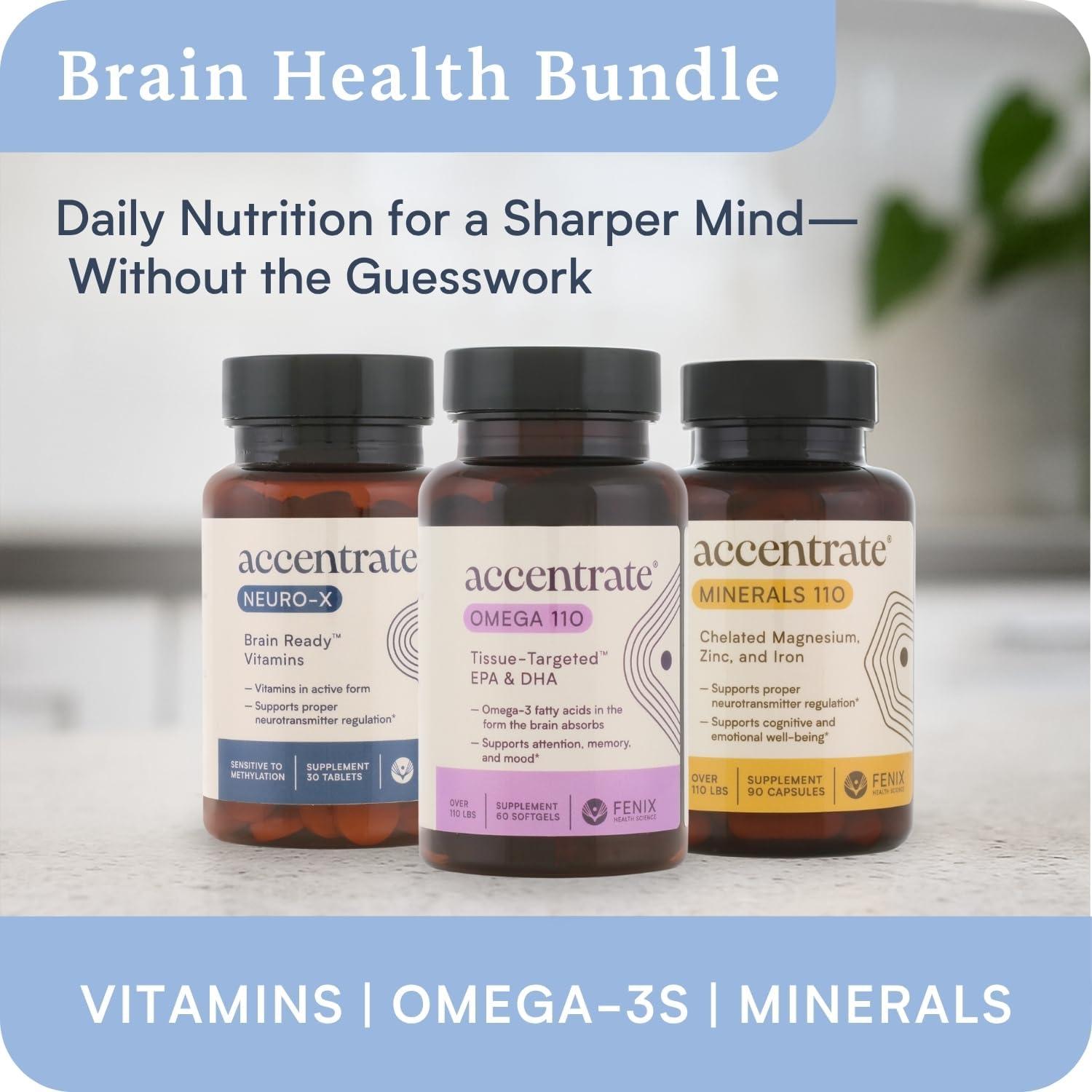 Accentrate Neuro X - Multivitamínico Completo B | 30 Tabletas