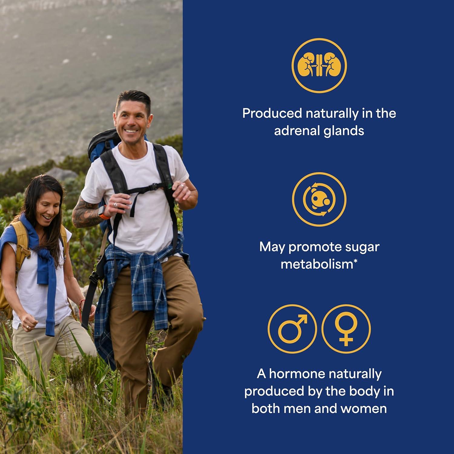 Suplemento DHEA Puritan's Pride 25mg 250 Tabletas Envejecimiento Saludable