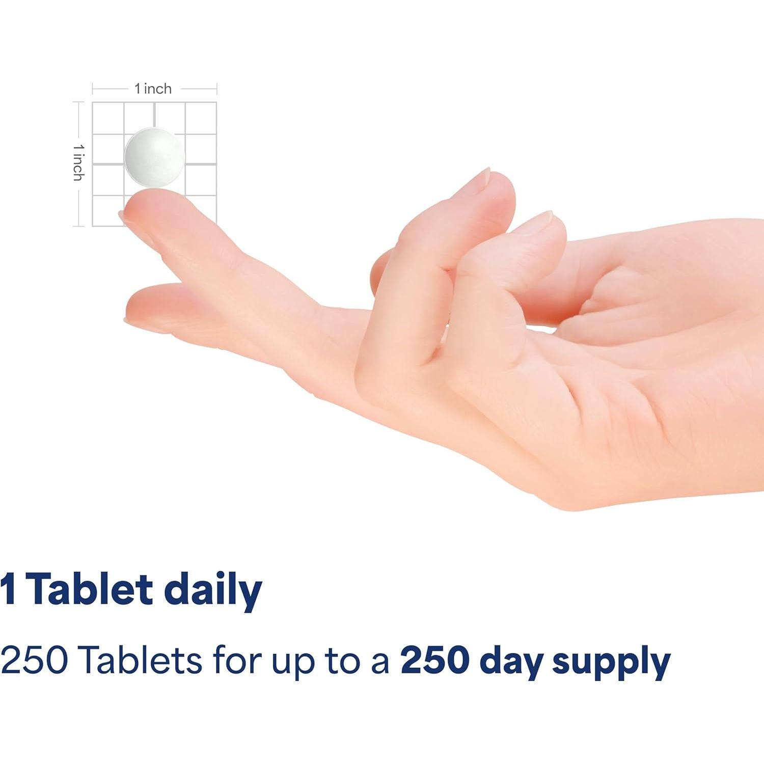 Suplemento DHEA Puritan's Pride 25mg 250 Tabletas Envejecimiento Saludable