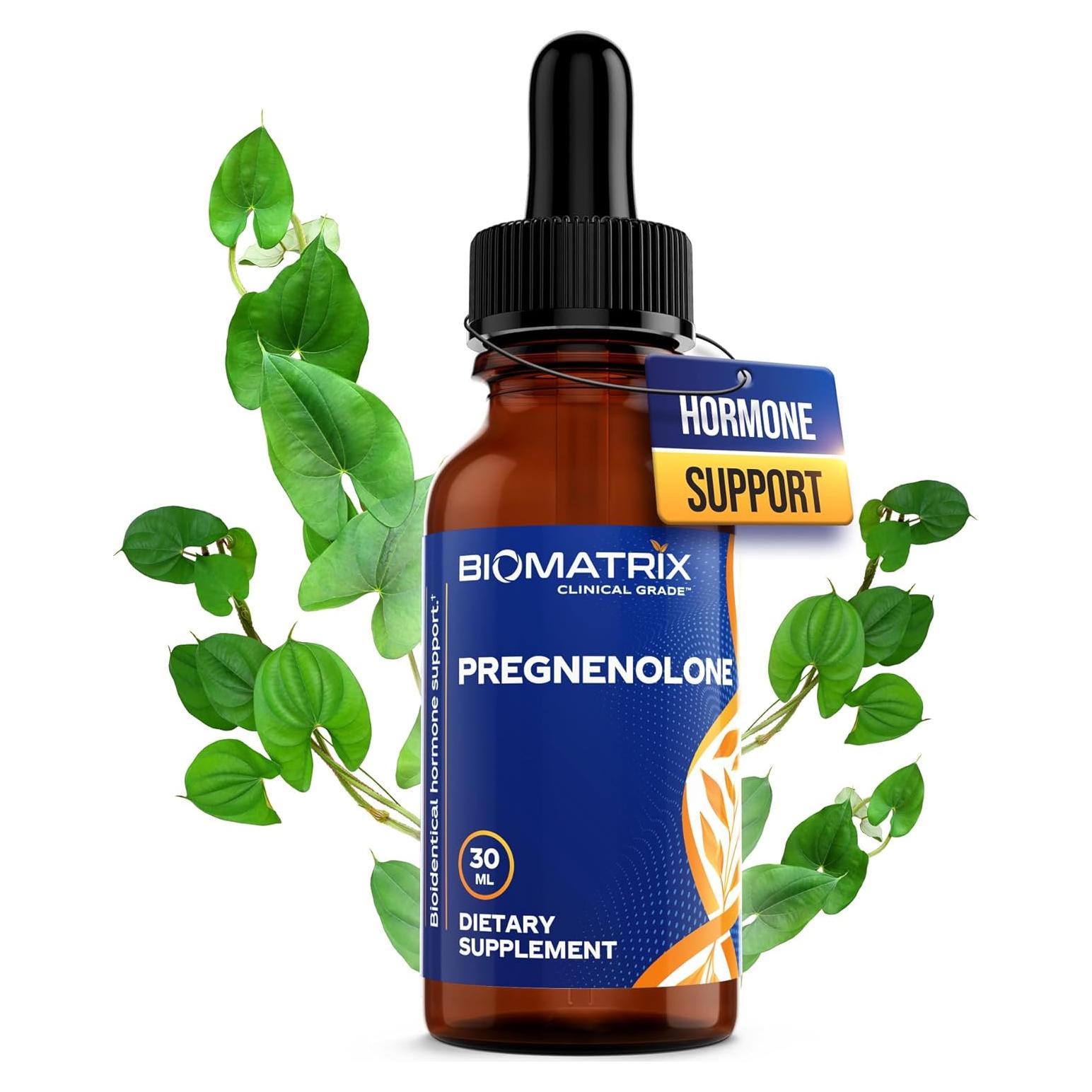 Suplemento Líquido de Pregnenolona BioMatrix 30 ml - Memoria y Estado de Ánimo