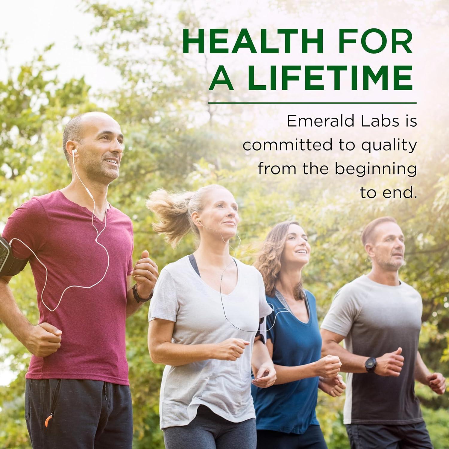 Suplemento de Bienestar Emerald Labs Pregnenolona 50mg DHEA 25mg