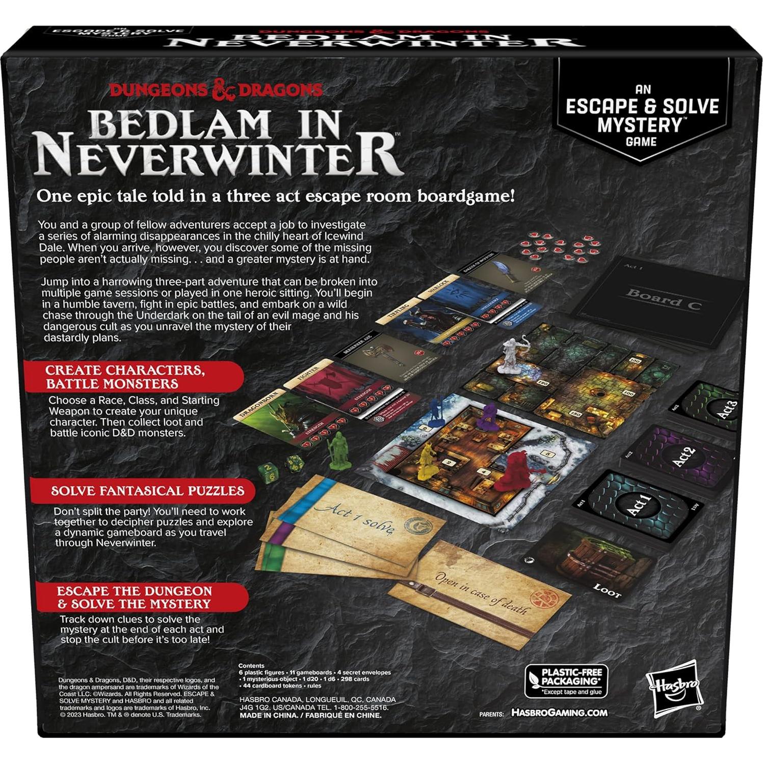 Juego de Mesa Dungeons & Dragons Caos en Neverwinter