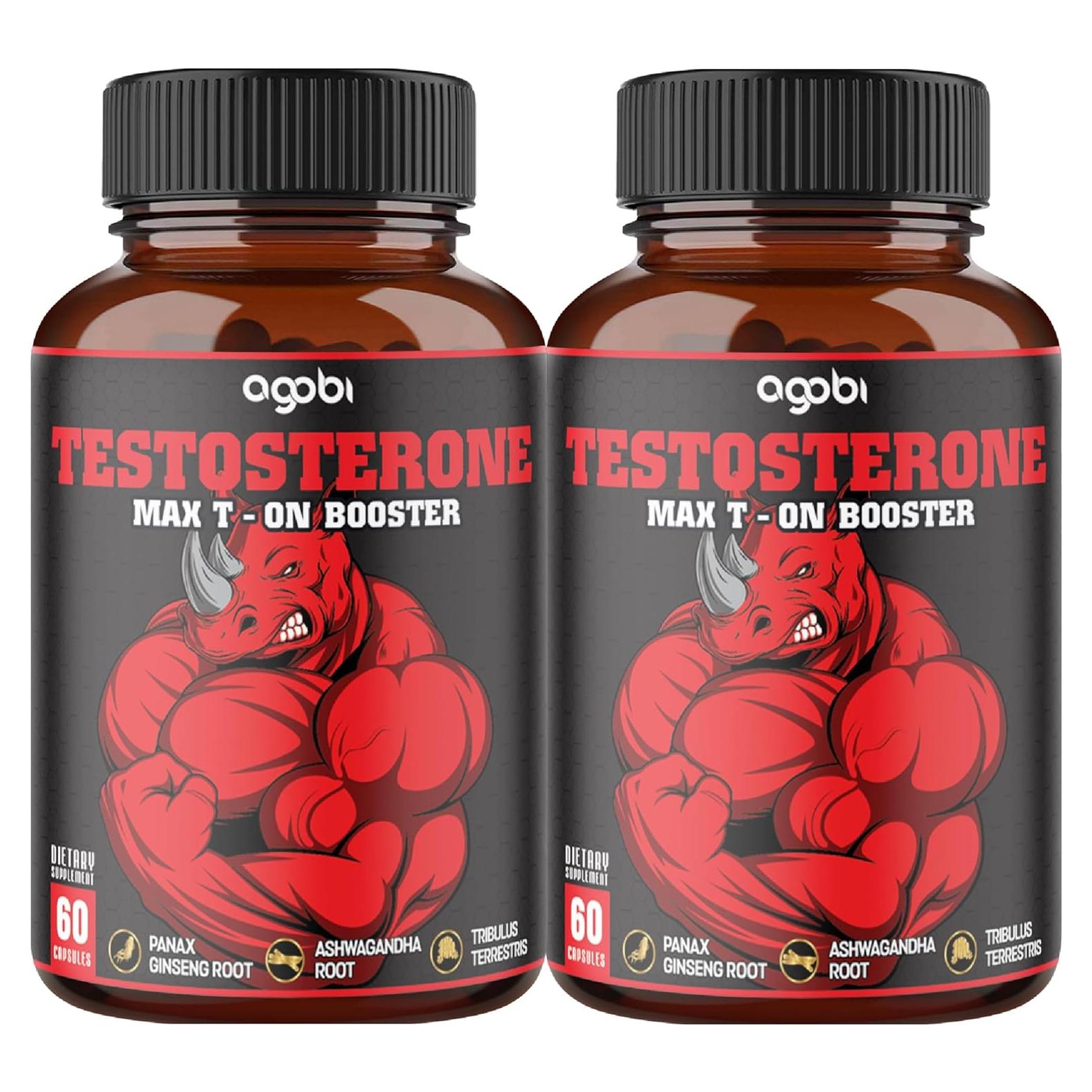 Suplemento Herbal Agobi 60 Cápsulas x 2 Frascos - Ginseng, Ashwagandha