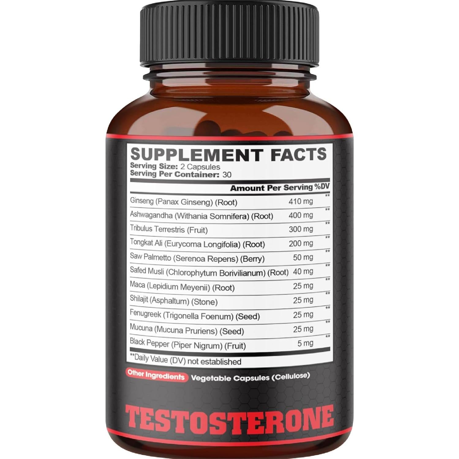 Suplemento Herbal Agobi 60 Cápsulas x 2 Frascos - Ginseng, Ashwagandha