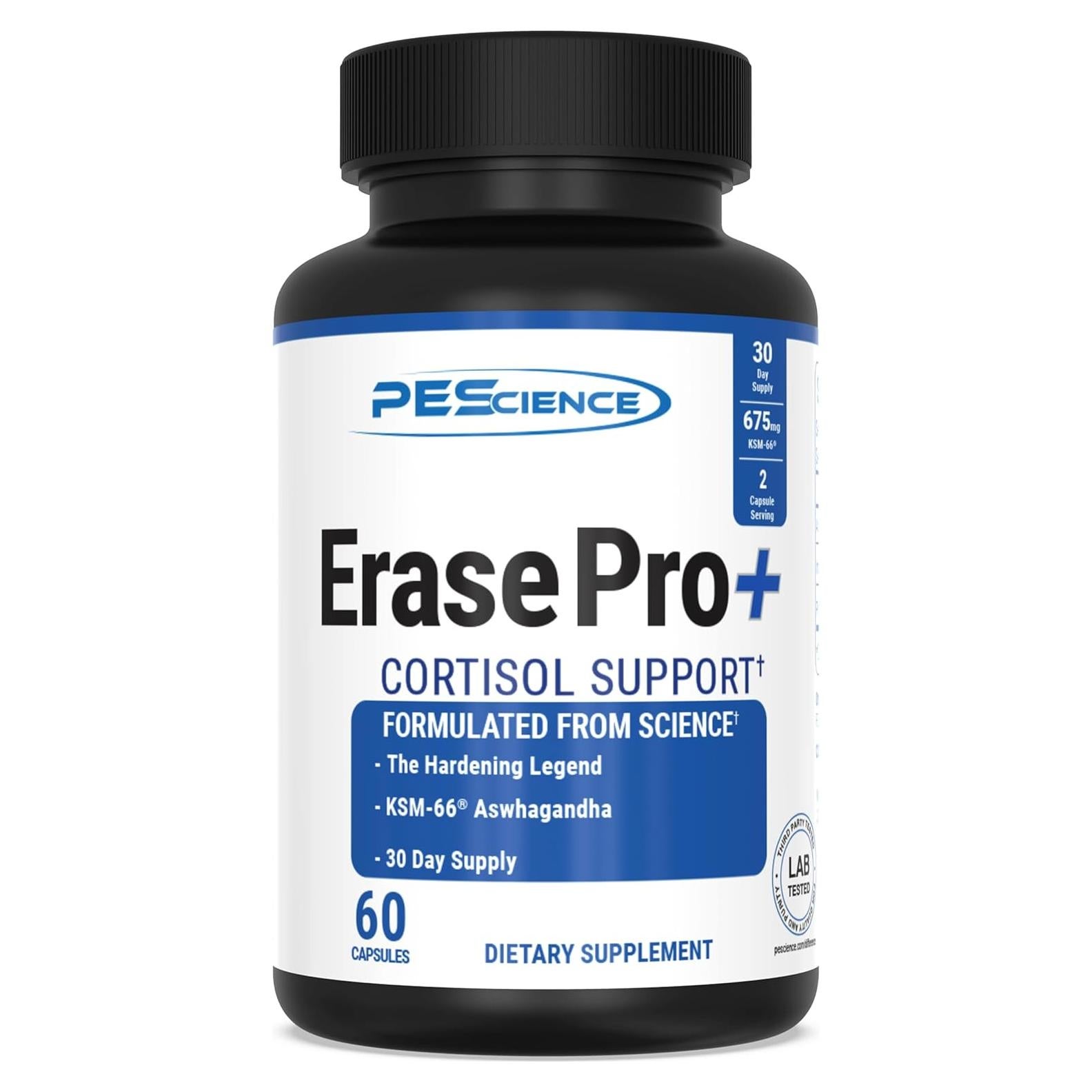 PEScience Erase Pro + Suplemento Testosterona 30 Días