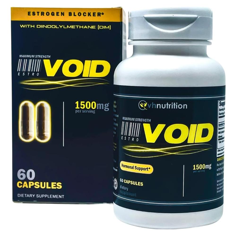 Bloqueador de Estrógeno VH Nutrition ESTROVOID 1500mg 60 Cápsulas