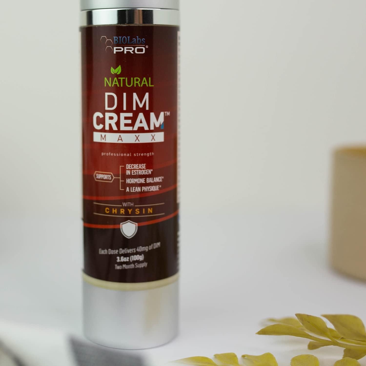 Crema Natural DIM BIOLABS PRO 102g - Bloqueador de Estrógeno