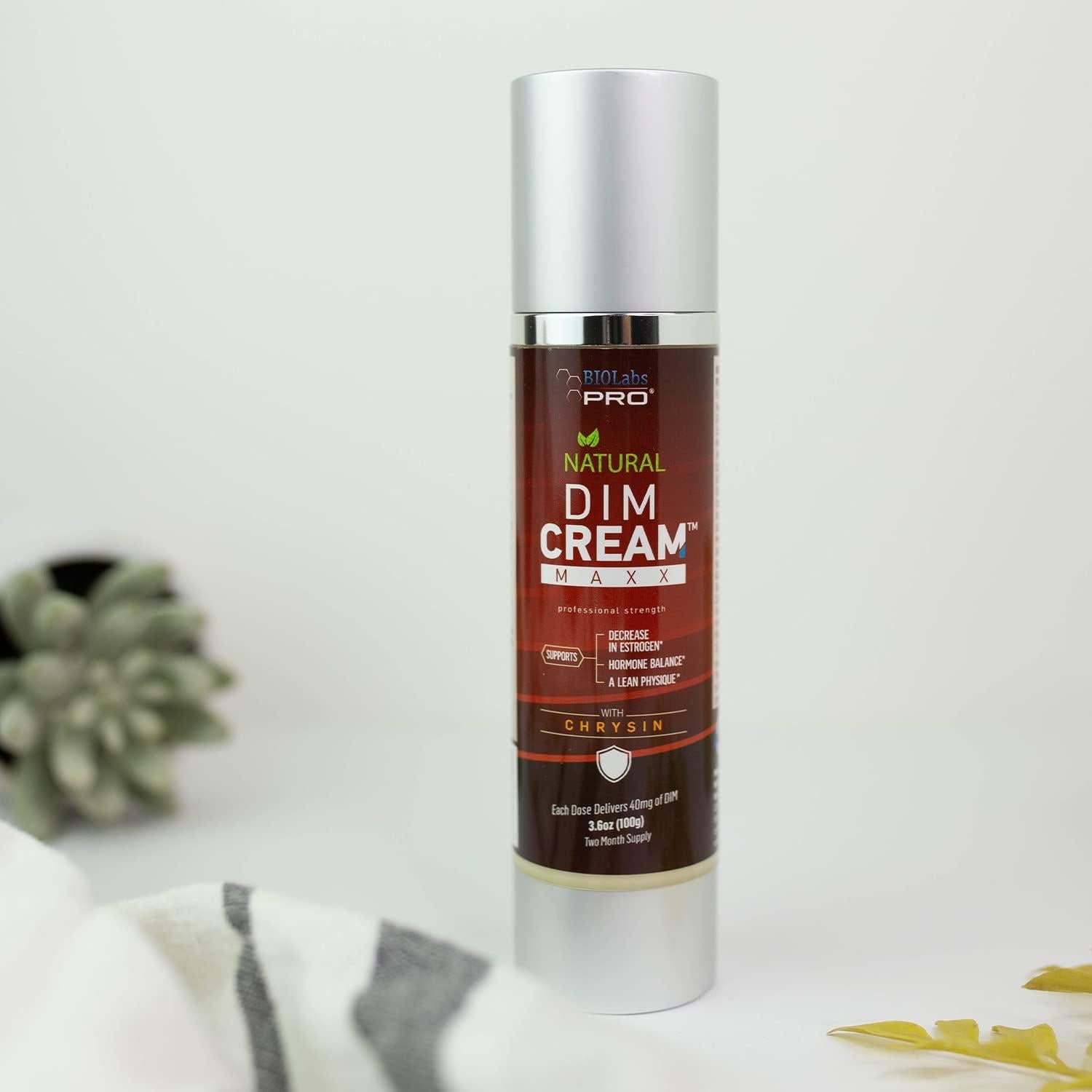 Crema Natural DIM BIOLABS PRO 102g - Bloqueador de Estrógeno