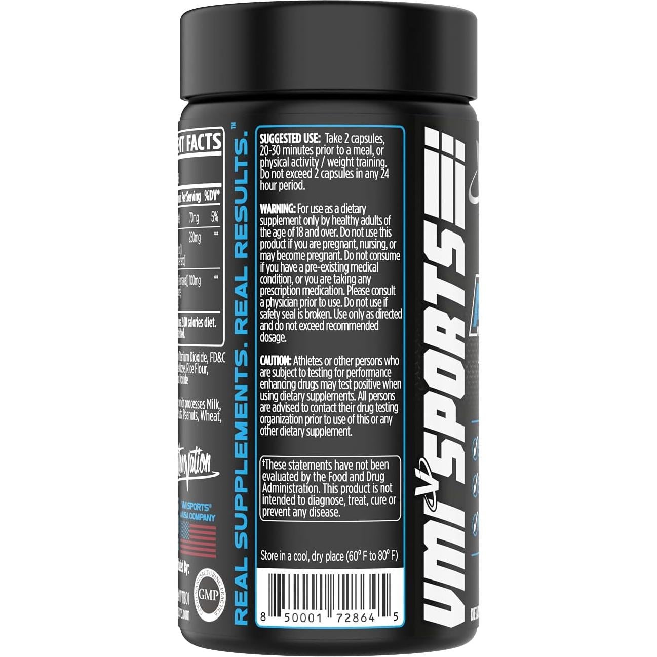 Suplemento Endurecedor VMI Sports Arimidrol 90 Cápsulas