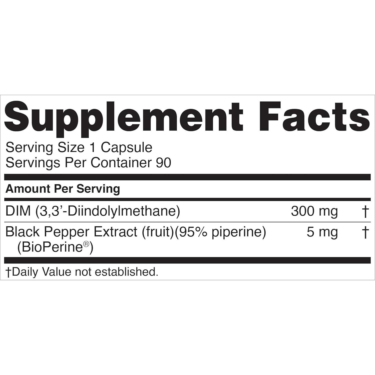 Suplemento Nugenix Essentials DIM 305 mg 90 cápsulas