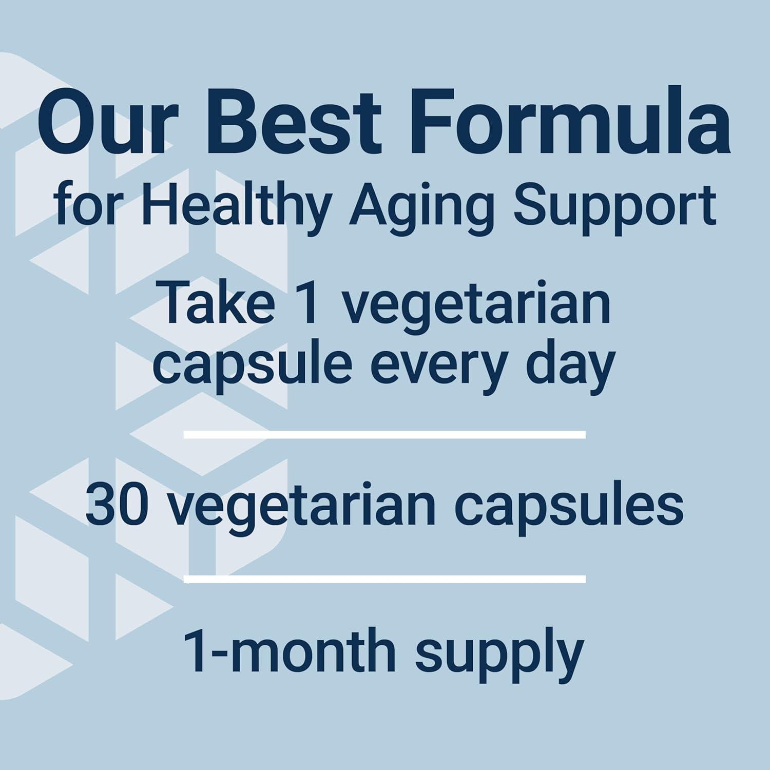 Regenerador Celular NAD+ Life Extension 30 Cápsulas Vegetales