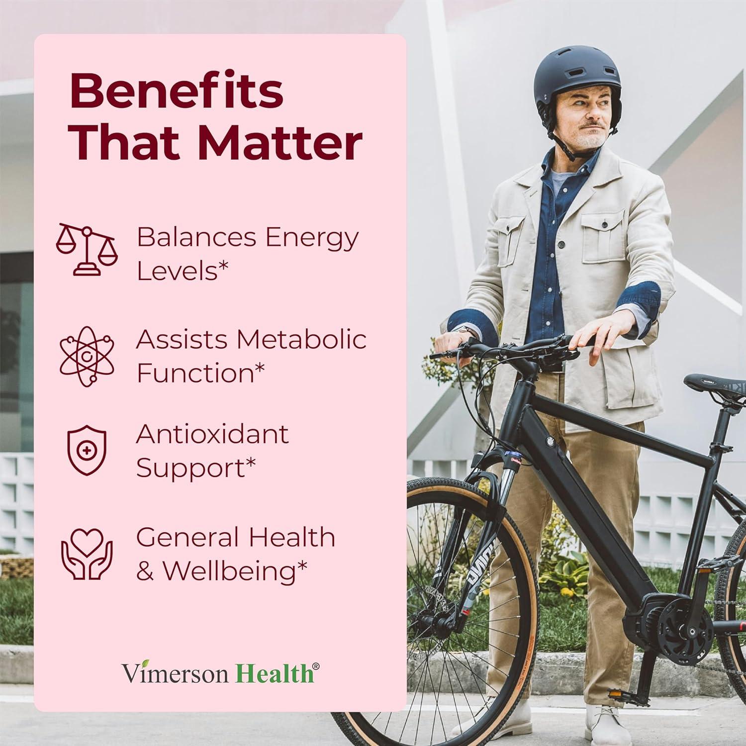 Suplemento de Cromo y Vanadio Vimerson Health 60 Cápsulas