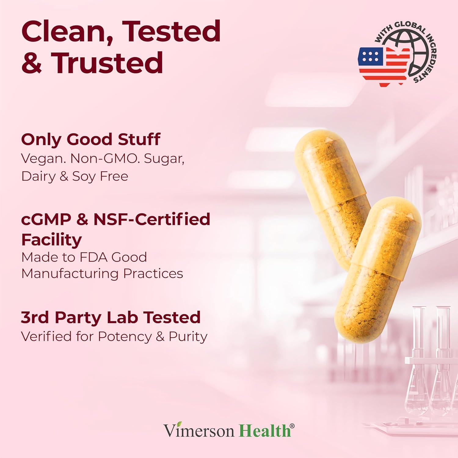 Suplemento de Cromo y Vanadio Vimerson Health 60 Cápsulas