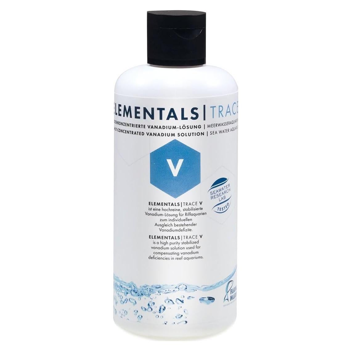 Fauna Marin Elementals Trace V Vanadio 250 ml para Acuarios