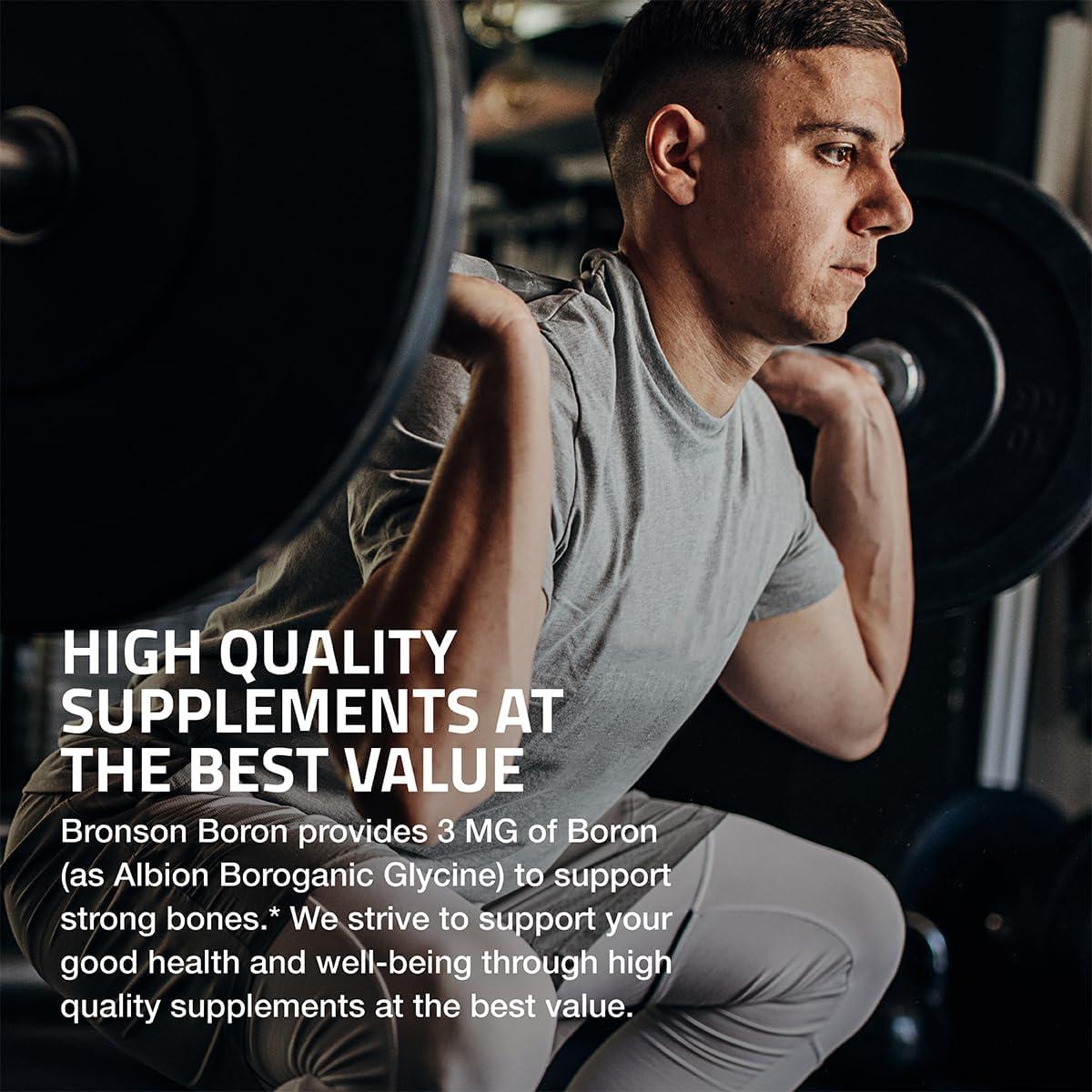 Boro 3 MG Bronson Quelado Vegetariano 250 Tabletas