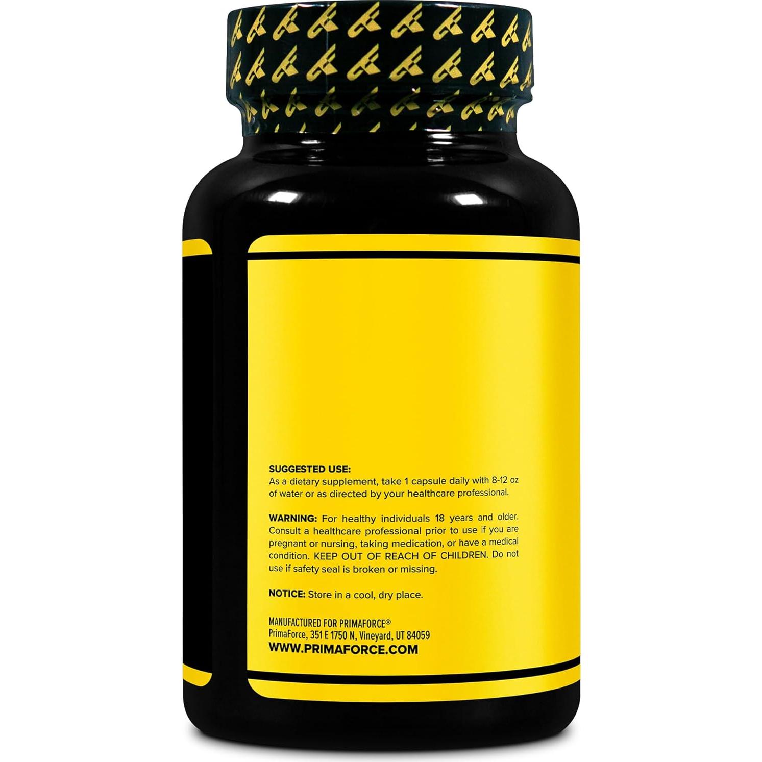 Cápsulas de Boro PrimaForce 5mg - 180 Vegetarianas