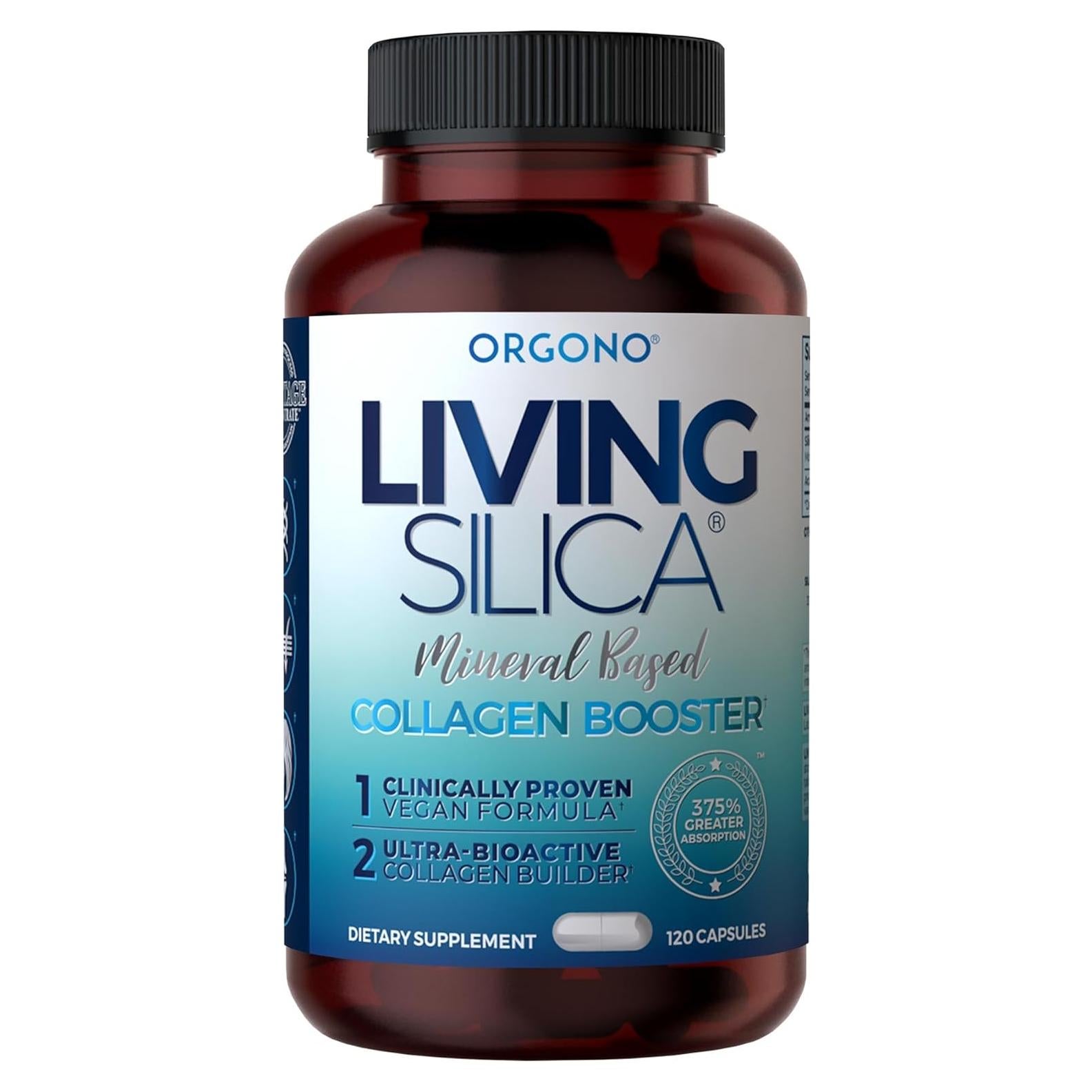 Cápsulas de Colágeno Living Silica 120 Unidades - Minerales