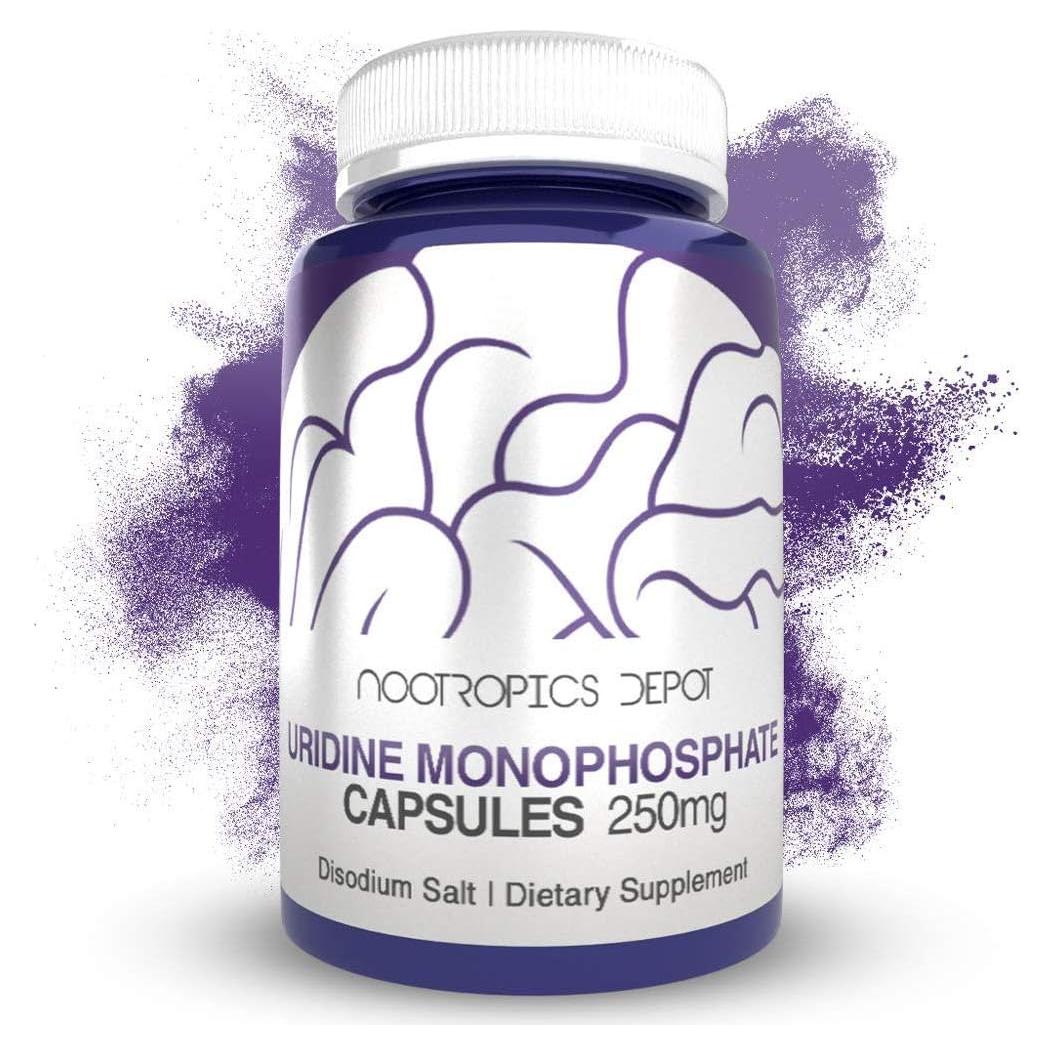 Cápsulas de Monofosfato de Uridina Nootropics Depot 120 Unidades 250mg