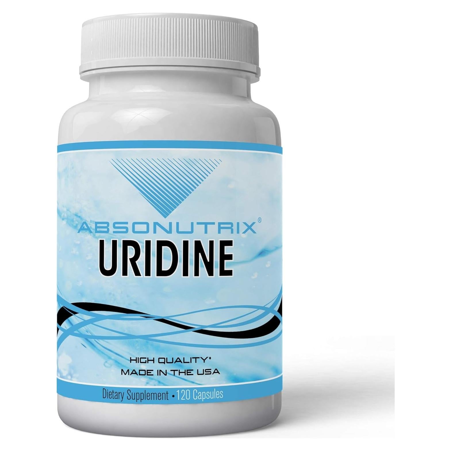 Suplemento de Uridina Monofosfato Absonutrix 500mg 120 Cápsulas