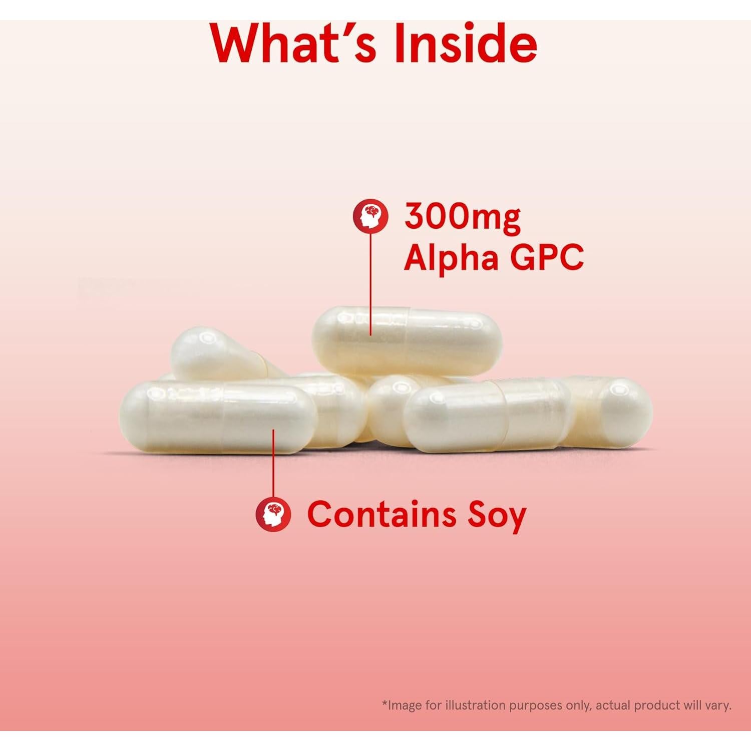 Suplemento Dietético Jarrow Formulas Alpha GPC 300mg 60 Cápsulas