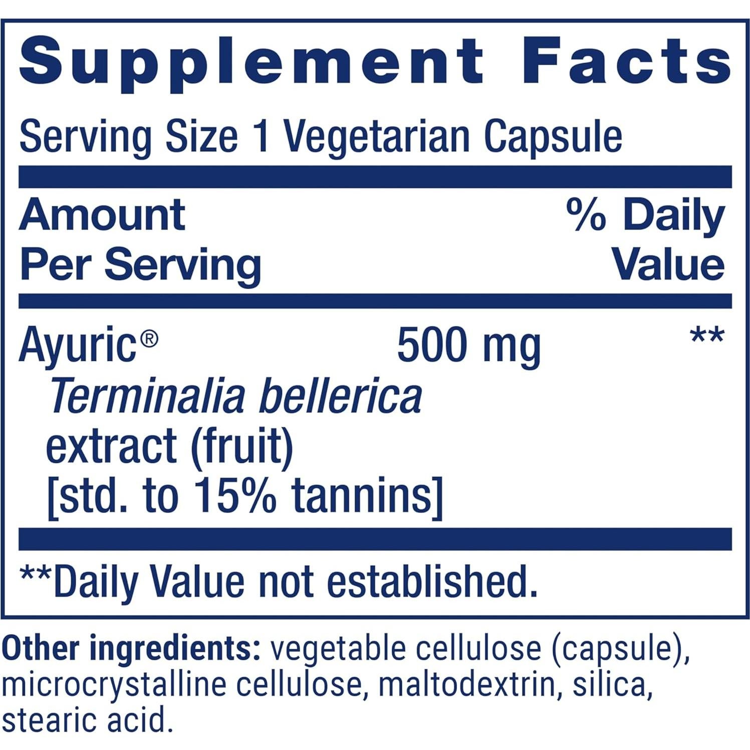 Control de Ácido Úrico Life Extension 60 Cápsulas Vegetales