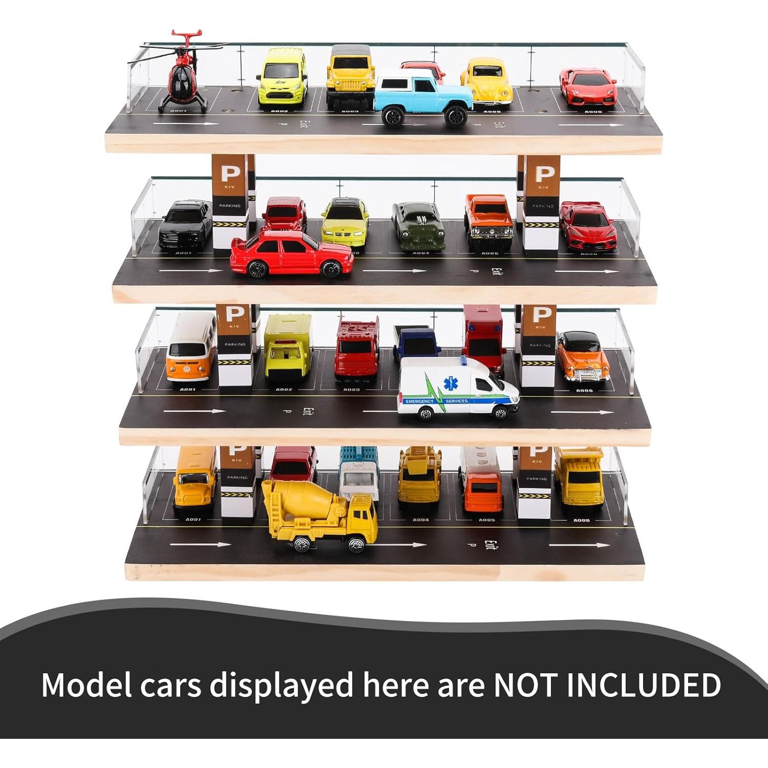 Estante para Hot Wheels Saichotoy 4 Niveles 24 Autos