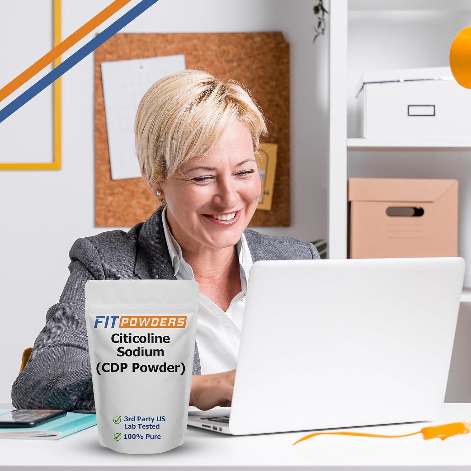 Polvo de Citicolina FitPowders 25g - Suplemento Cognitivo