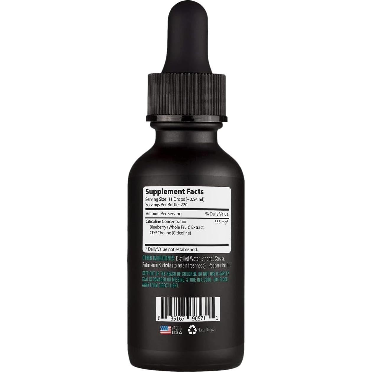 Gotas Líquidas de Citicolina Lyfetrition 536 mg 220 Porciones