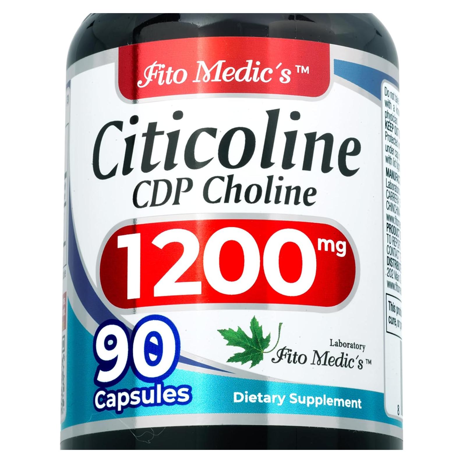 Suplemento de Colina Fito Medics 90 cápsulas 1200 mg