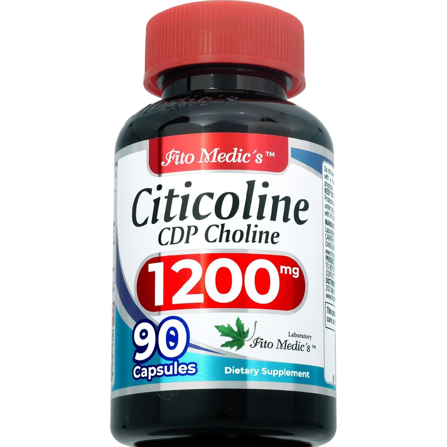 Suplemento de Colina Fito Medics 90 cápsulas 1200 mg