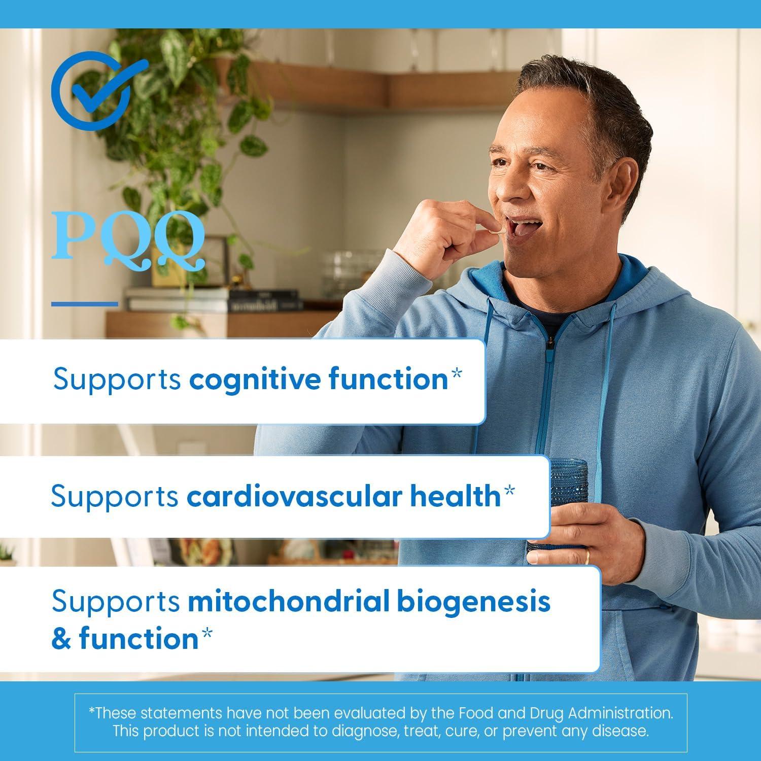 Suplemento PQQ Doctor's Best 30 Cápsulas Veganas Antioxidante