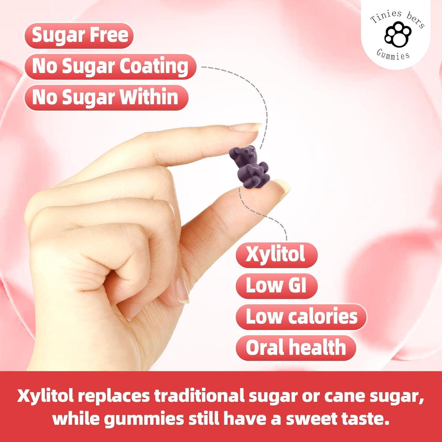 Gominolas PQQ 40mg y CoQ10 100mg Tinies bers 60 Unidades