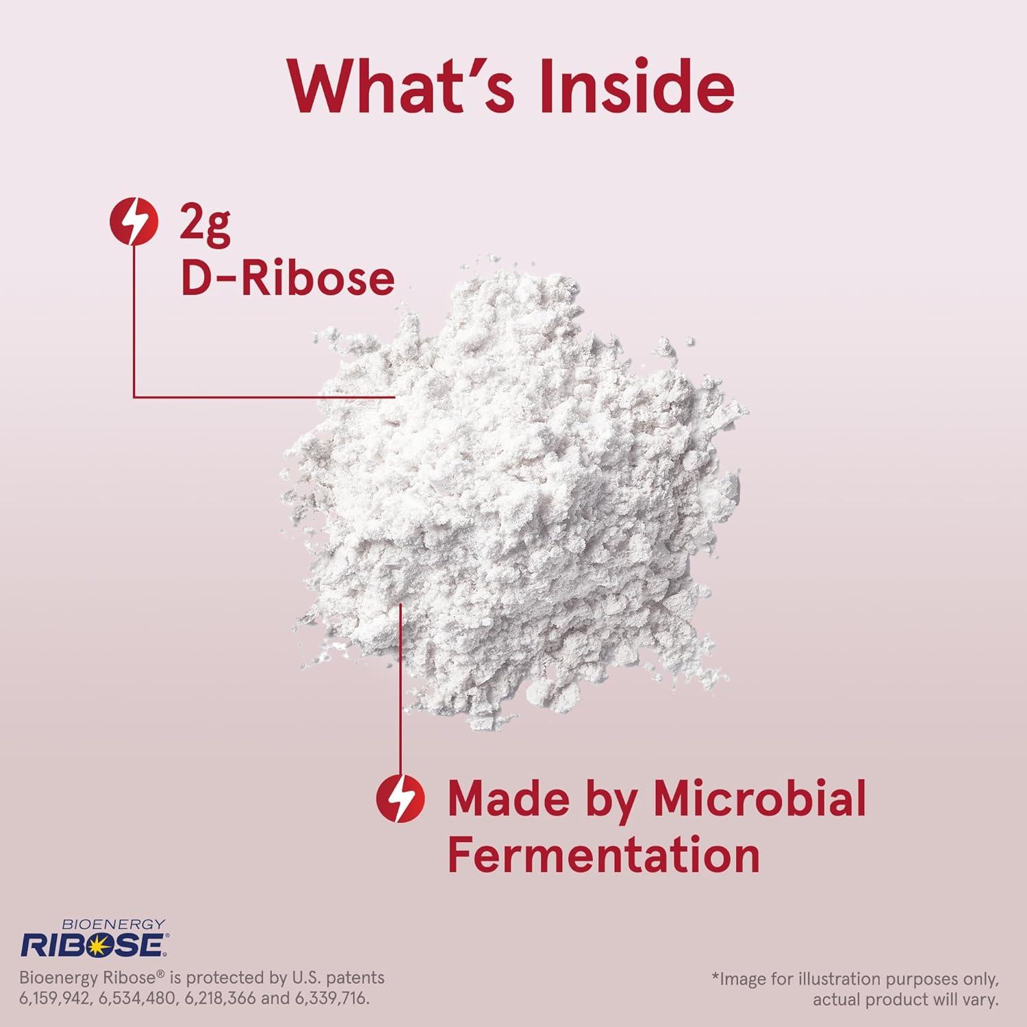 Suplemento D-Ribosa Jarrow Formulas 200 g - Energía y Recuperación