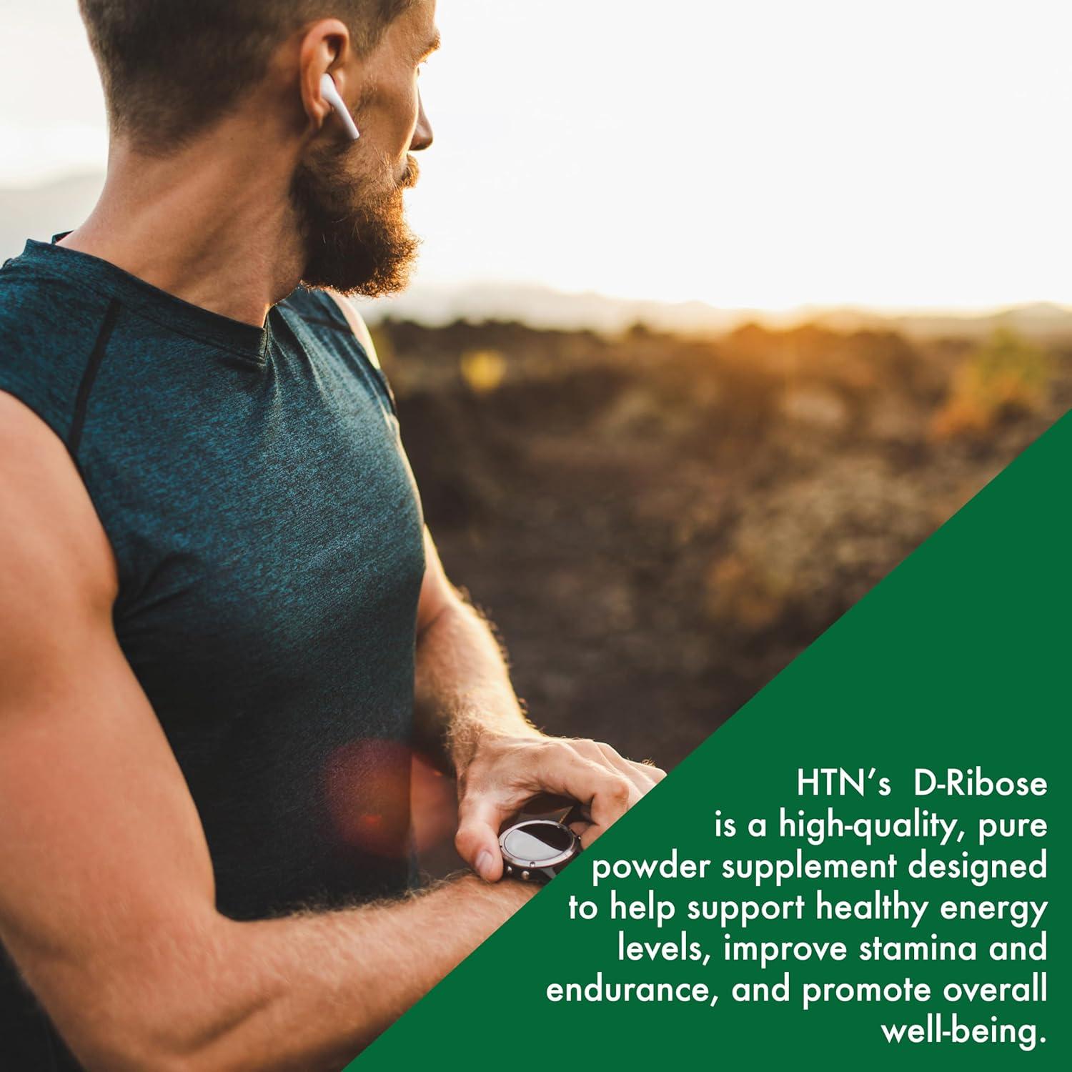 D-Ribosa en Polvo Puro Health Thru Nutrition 500g - Energía Celular