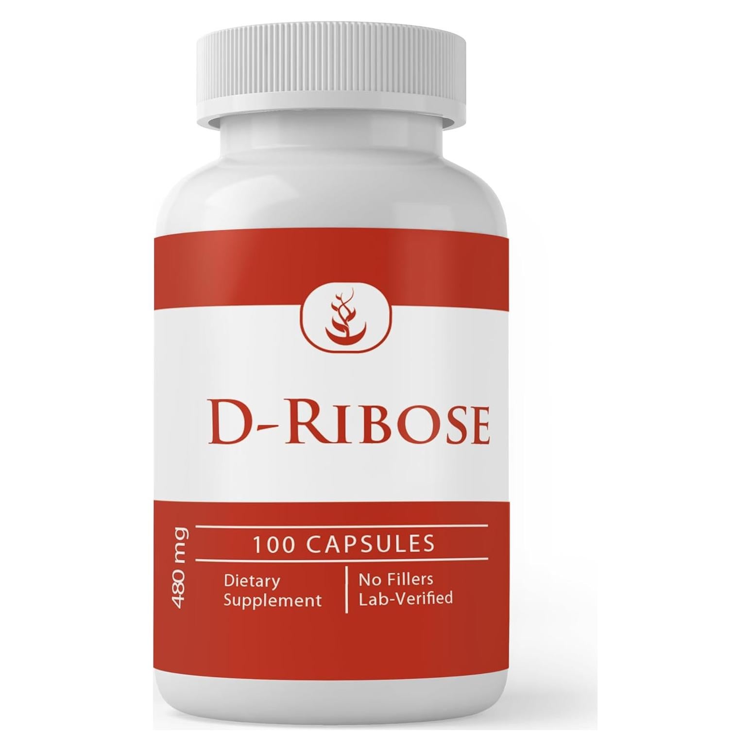 D-Ribosa 100 Cápsulas Siempre Puro Sin Aditivos 91g