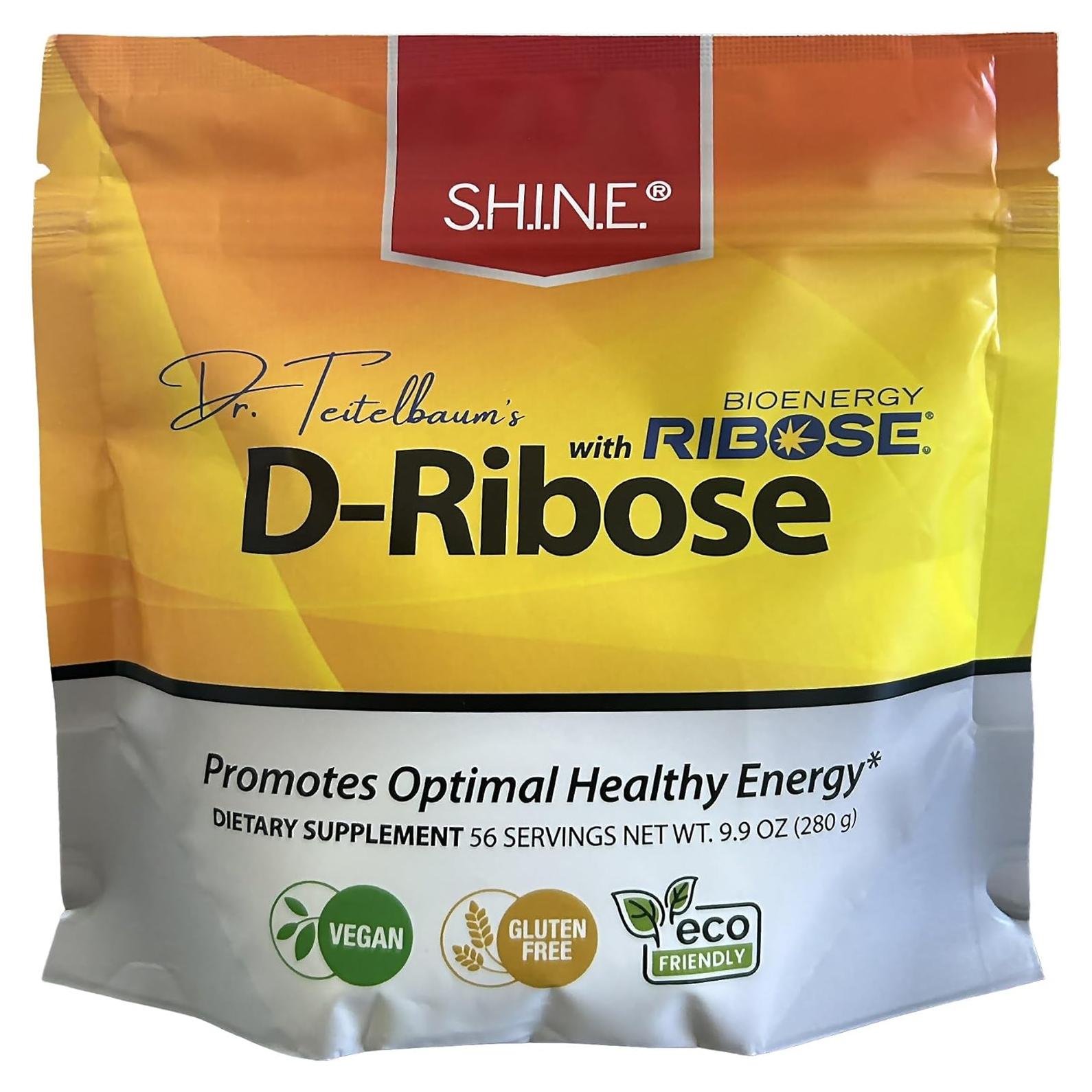 D-Ribosa en polvo S.H.I.N.E. 280 g Bioenergy Ribose