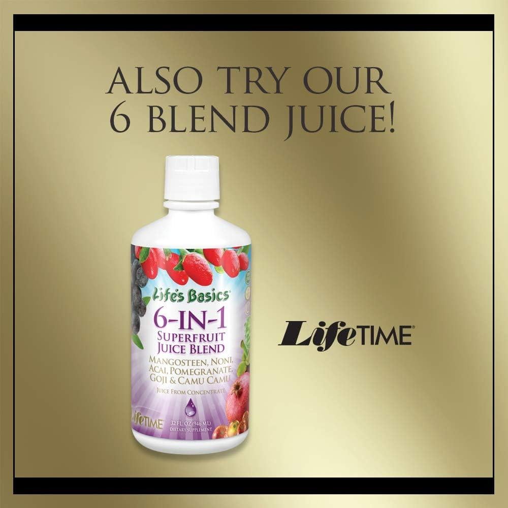 Jugo de Superfrutas LIFETIME 946 ml - Acai, Noni, Mangostán, Goji