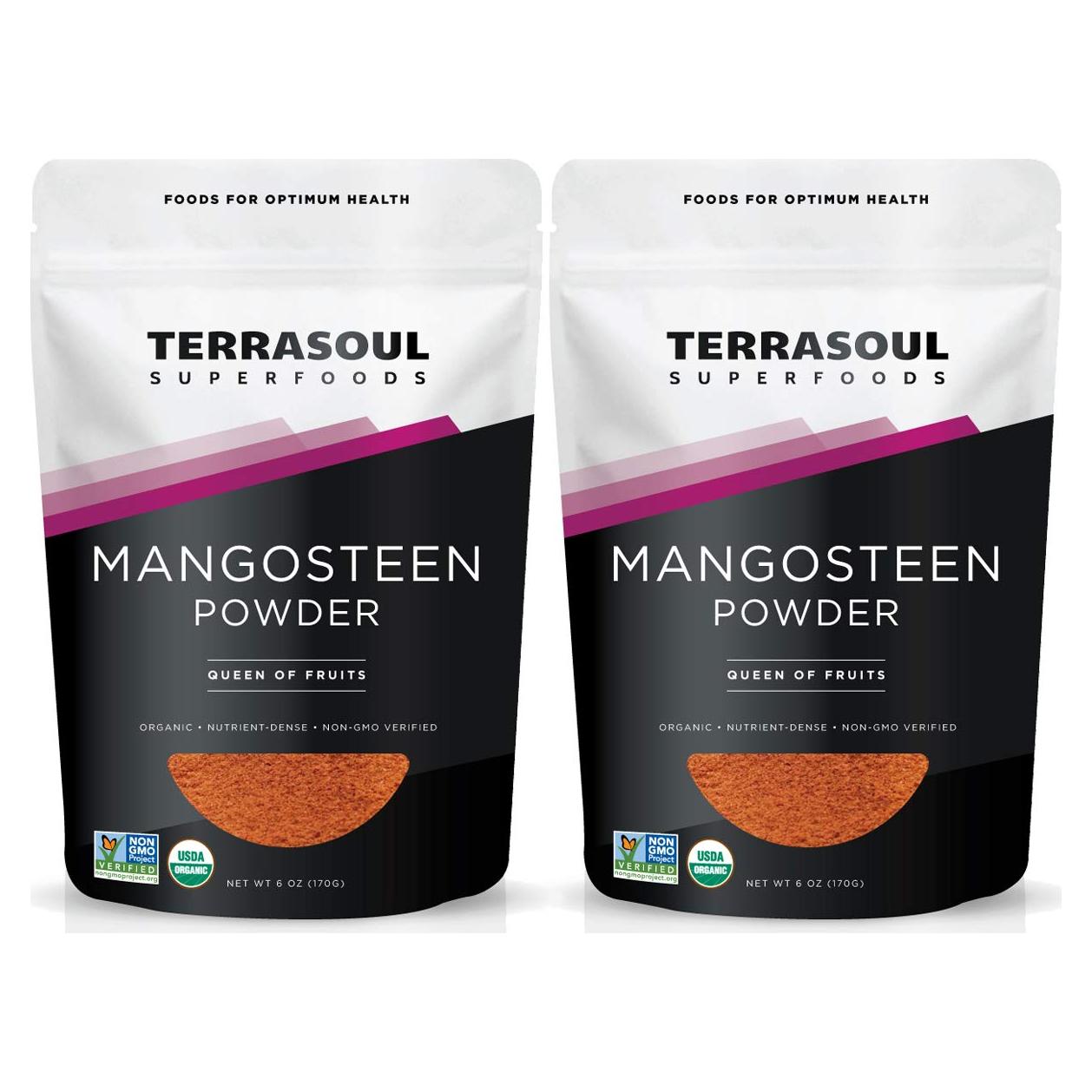 Polvo de Mangostán Orgánico Terrasoul Superfoods 340g