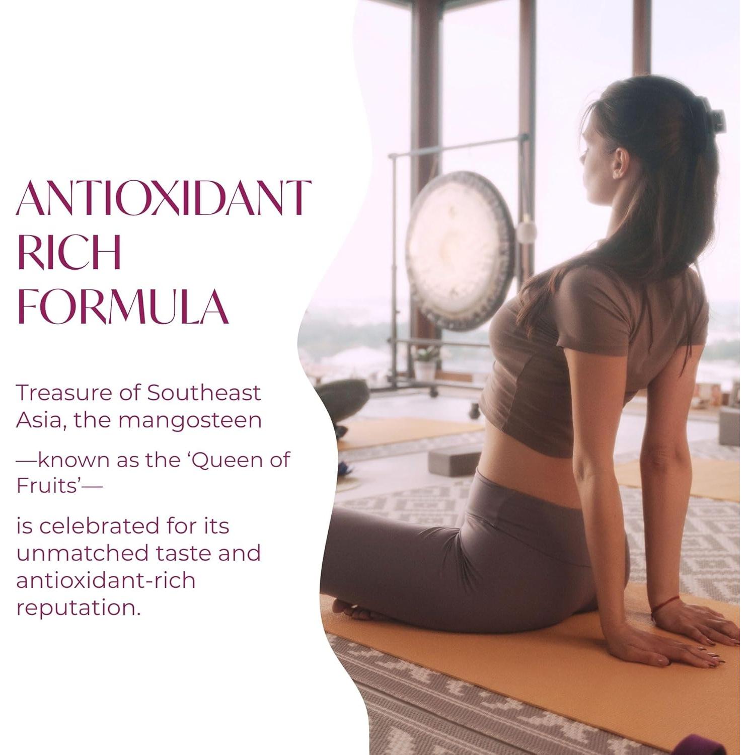 Jugo de Mangostán Puro 750ml - PURE, Antioxidante Vegano