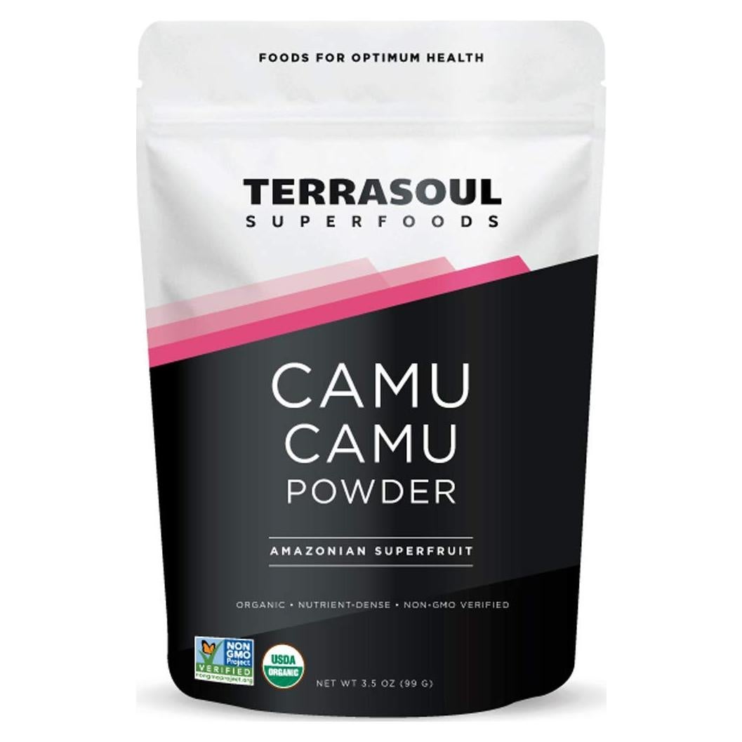 Polvo de Camu Camu Orgánico Terrasoul 99g - Vitamina C Natural