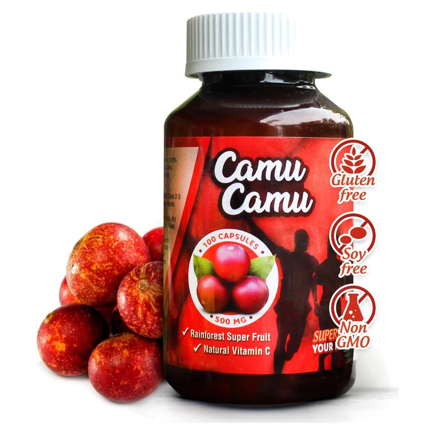 Cápsulas de Camu Camu Sikyriah 1000mg - Suplemento Antioxidante