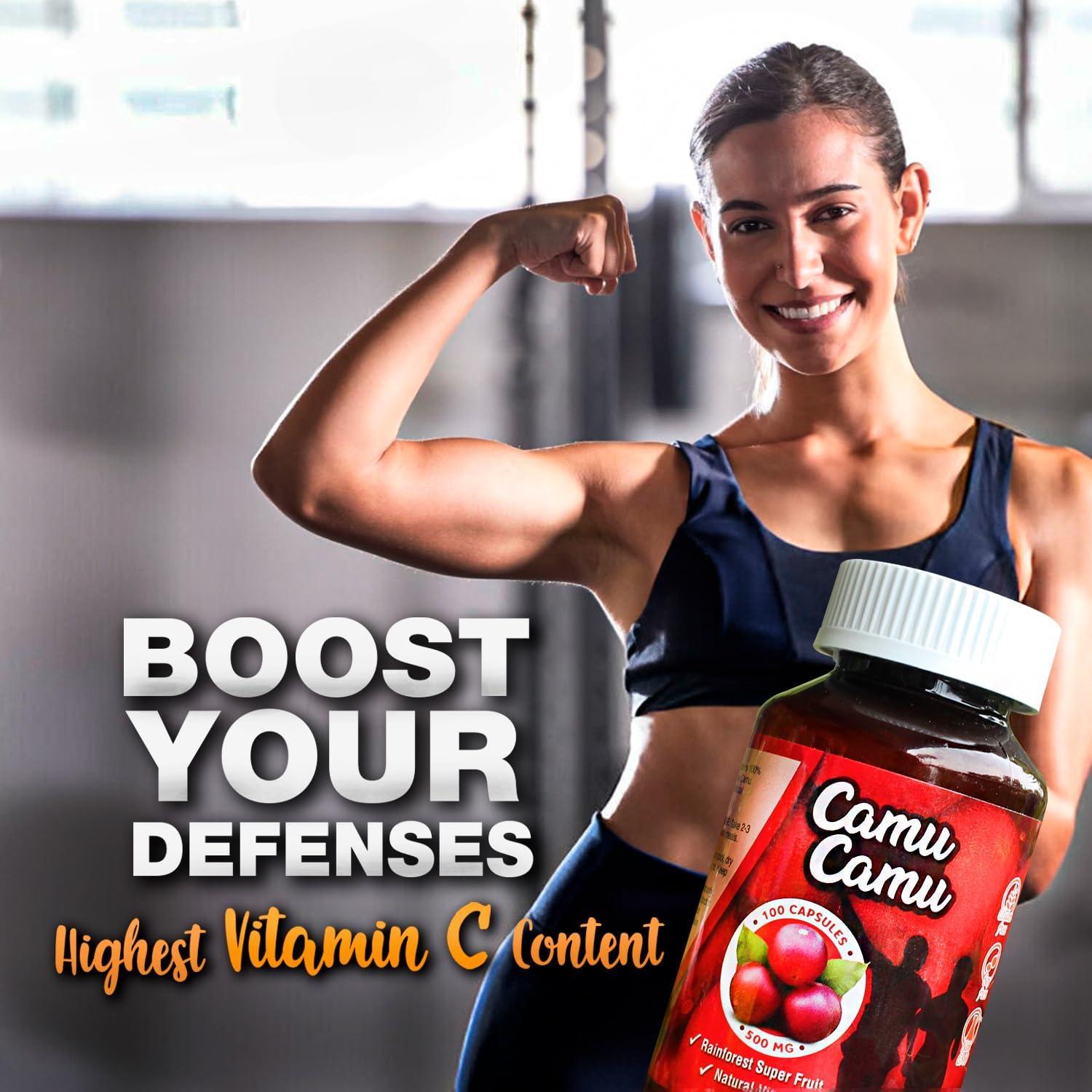 Cápsulas de Camu Camu Sikyriah 1000mg - Suplemento Antioxidante