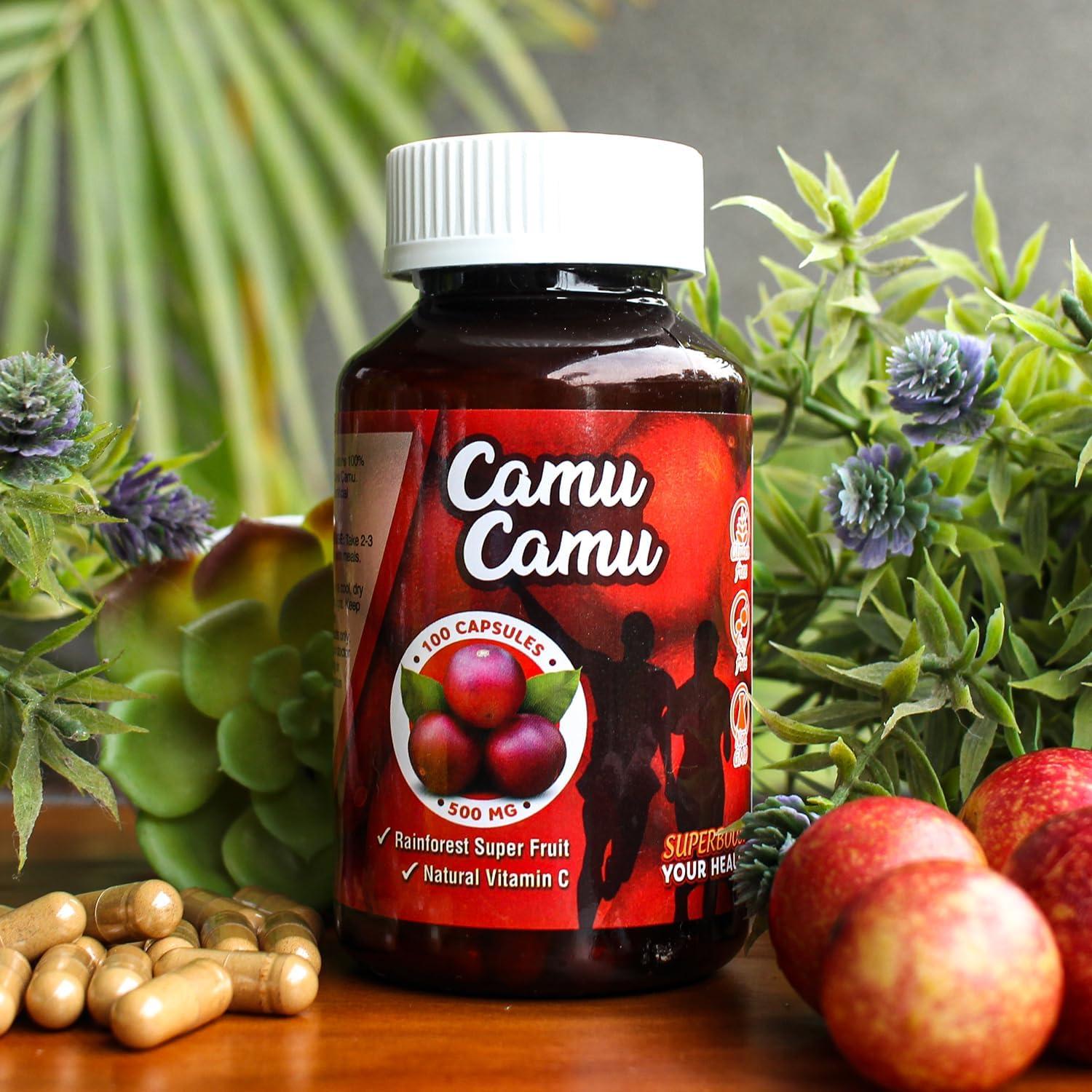 Cápsulas de Camu Camu Sikyriah 1000mg - Suplemento Antioxidante