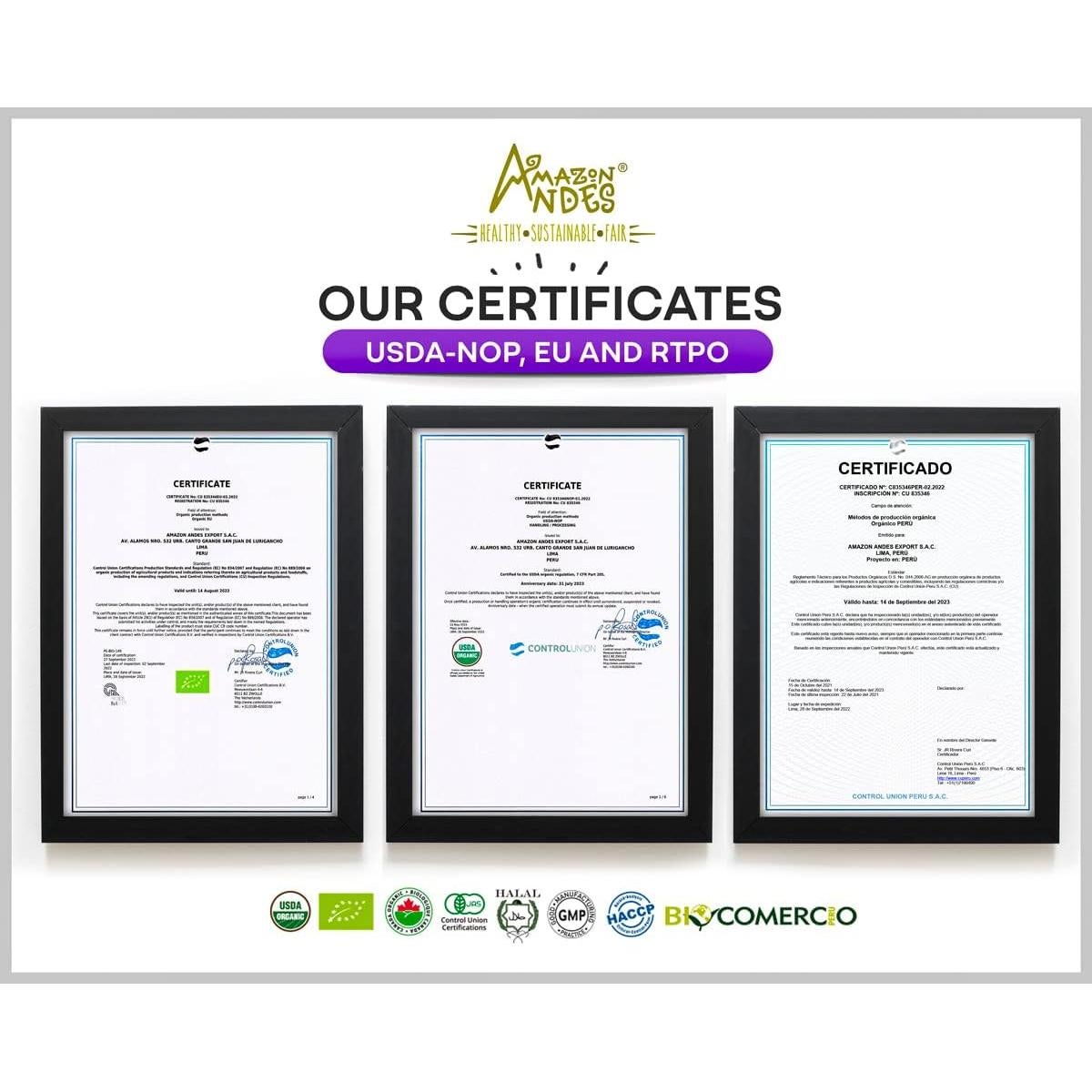 Polvo de Fruta Camu Camu Amazon Andes - 215g - Rico en Vitamina C