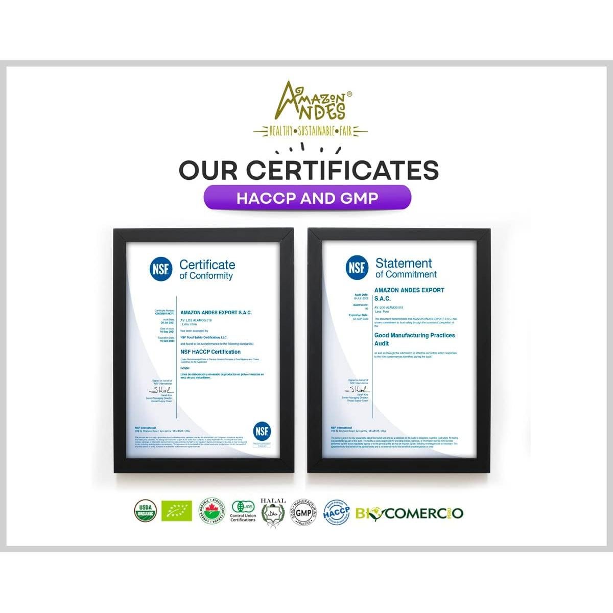 Polvo de Fruta Camu Camu Amazon Andes - 215g - Rico en Vitamina C