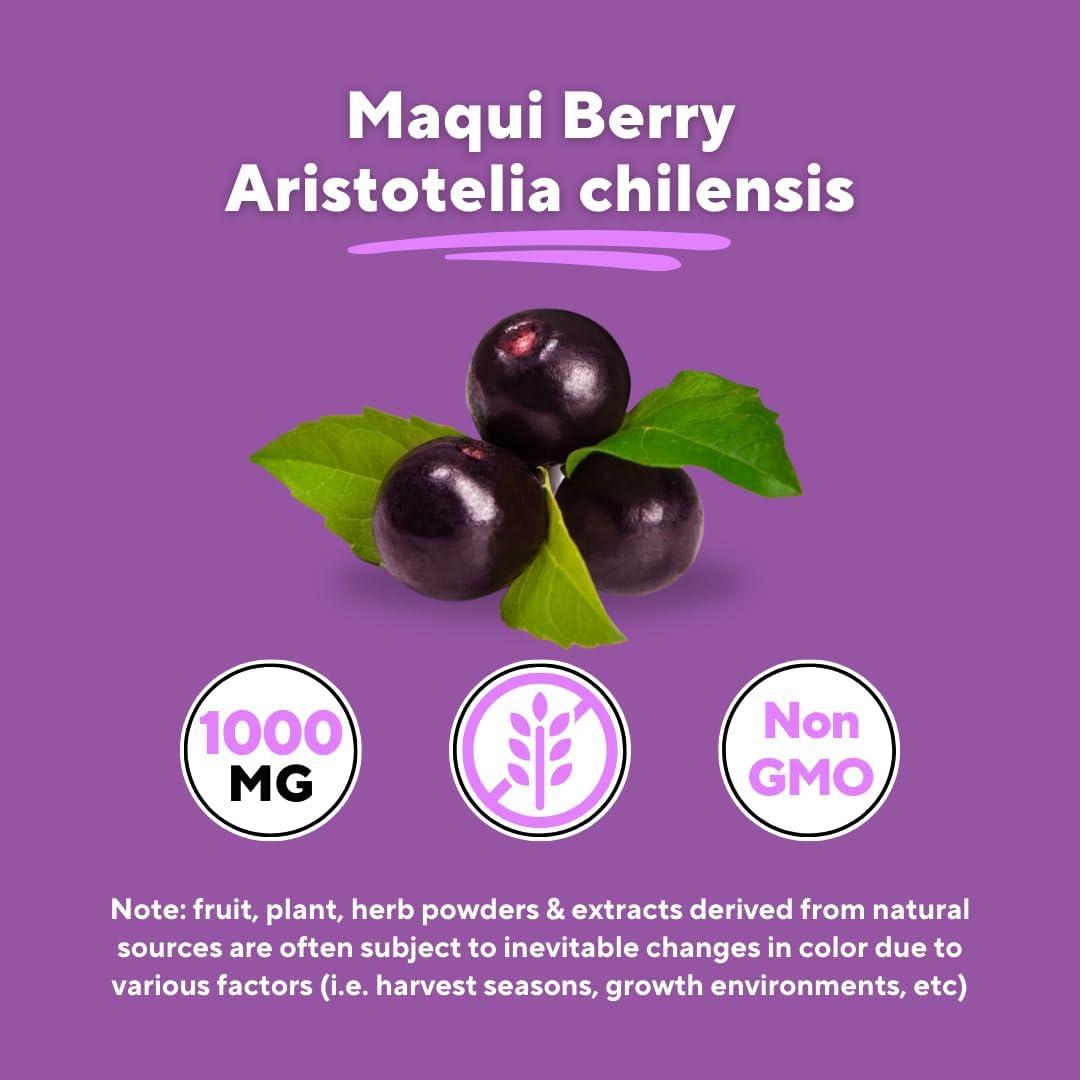 Vitapia Maqui Berry 1000mg - Suplemento Vegano 180 Cápsulas