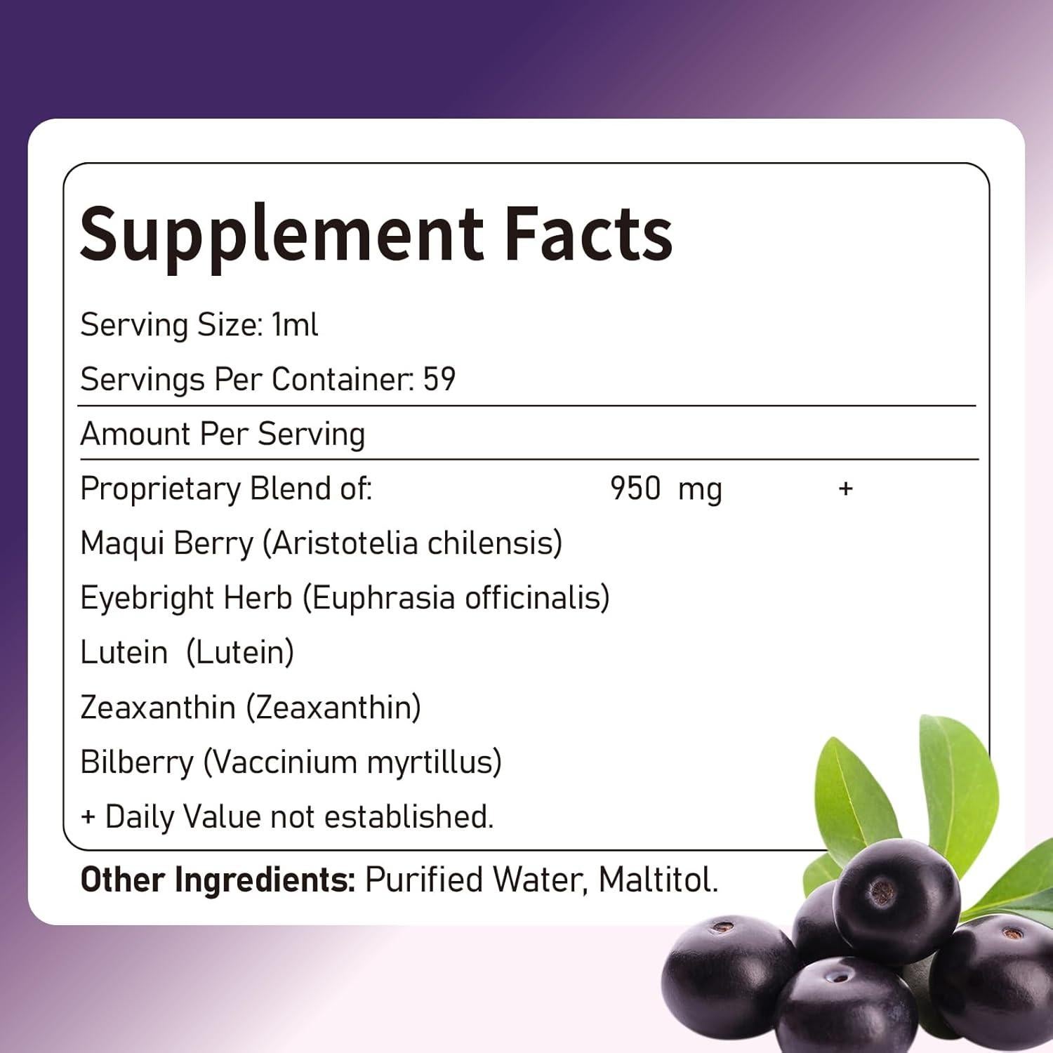 Gotas de Maqui Berry Ecolinia 59 ml - Salud Ocular y Inmunológica