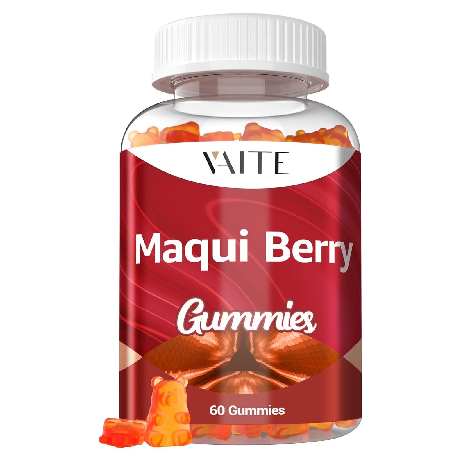 Gomitas Veganas de Maqui Berry 500mg - Suplemento Antioxidante