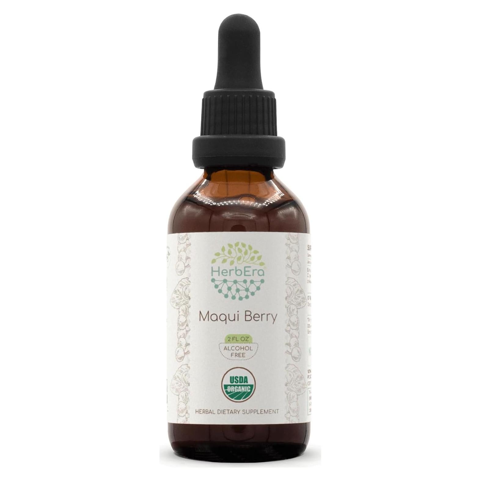 Tintura HerbEra Maqui Berry 59 ml Orgánica Sin Alcohol