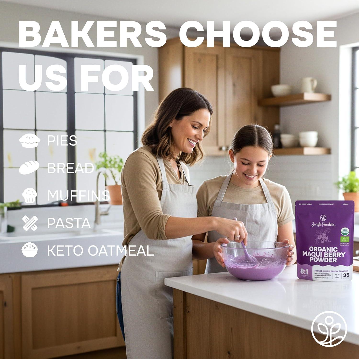 Polvo de Maqui Berry Orgánico Jungle Powders 142g - Antioxidante